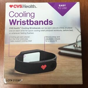 Cooling Wristbands CVS Heath New/Sealed Box